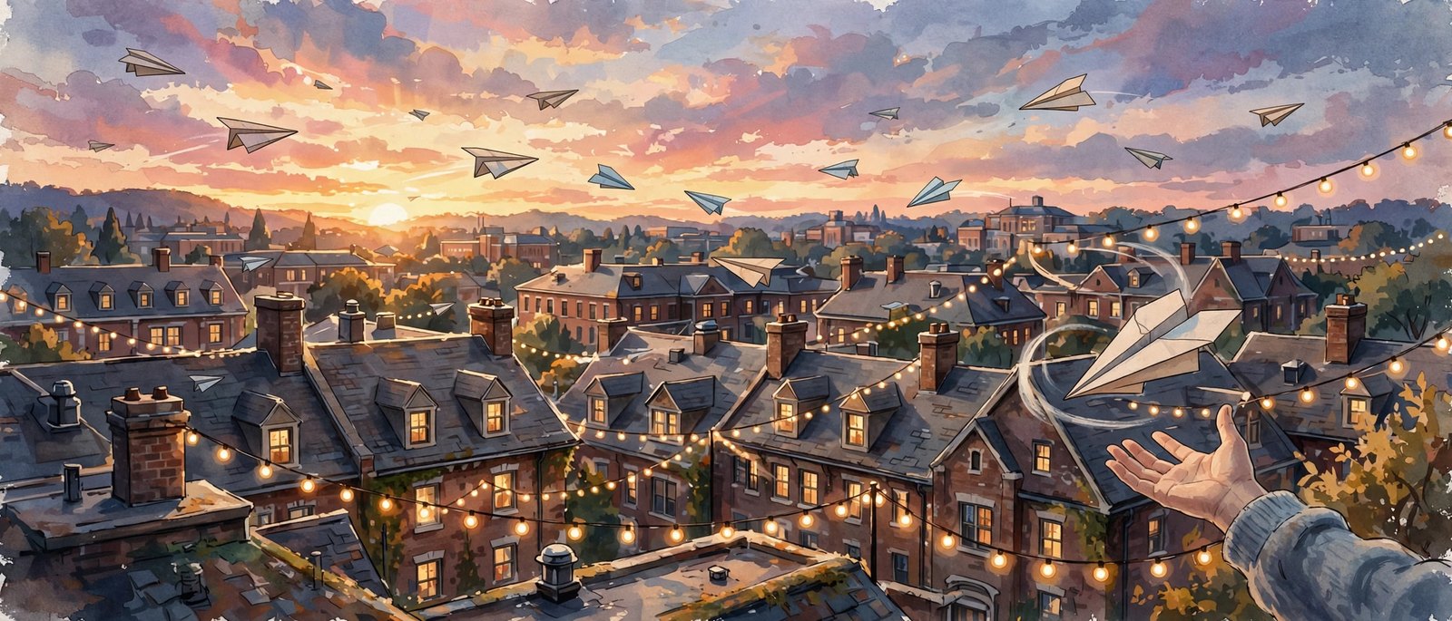 Paper Arrows — banner artwork